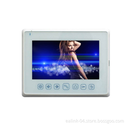7 Inch Video Door Intercom with Picture Capture Function